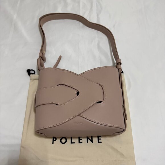 Polene Handbags - polene Nodde Edition Smooth Chalk
